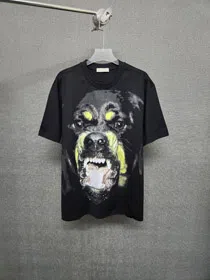 Givenchy printed casual short-sleeved loose-fitting T-shirt-5454  